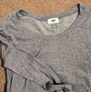 Navy Blue Old Navy 3/4 Sleeve Tshirt